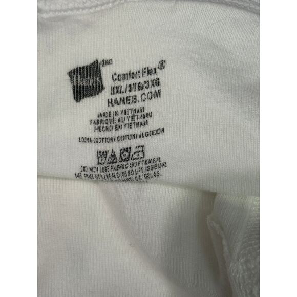 Vintage Lot of Four Hanes "Comfort Flex" Mens Briefs White Size 3XL - Picture 3 of 5